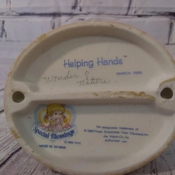 Vintage Special Blessings Helping Hands 1989 - Picture 9 of 11